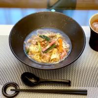 休日の朝ごはんは、愛媛のソウルフード『八幡浜ちゃんぽん』🍜